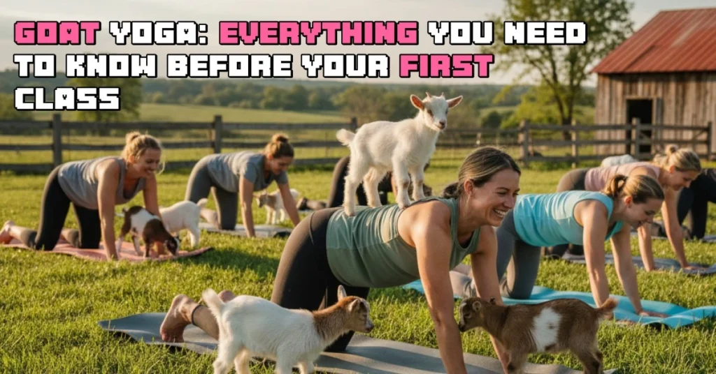 Goat Yoga: Everything You Need to Know Before Your First Class