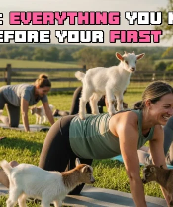 Goat Yoga: Everything You Need to Know Before Your First Class