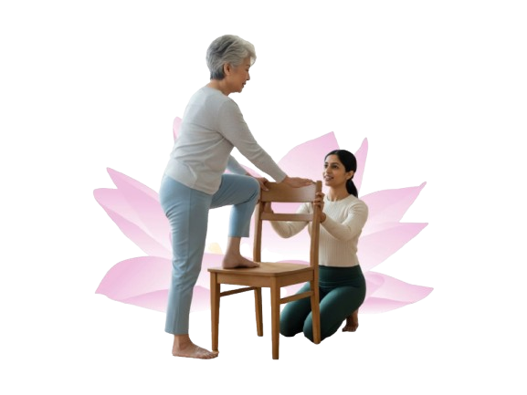 Gentle yoga for seniors